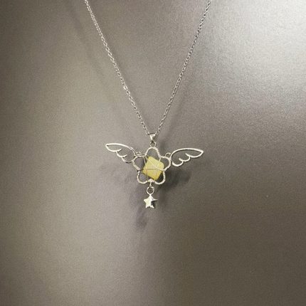 手工 Angel Wish Star项链