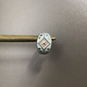 star Vintage古着 Burgundy curtain戒指