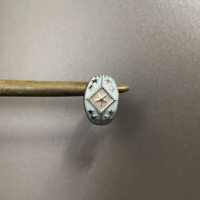 Vintage古着 Burgundy star curtain戒指