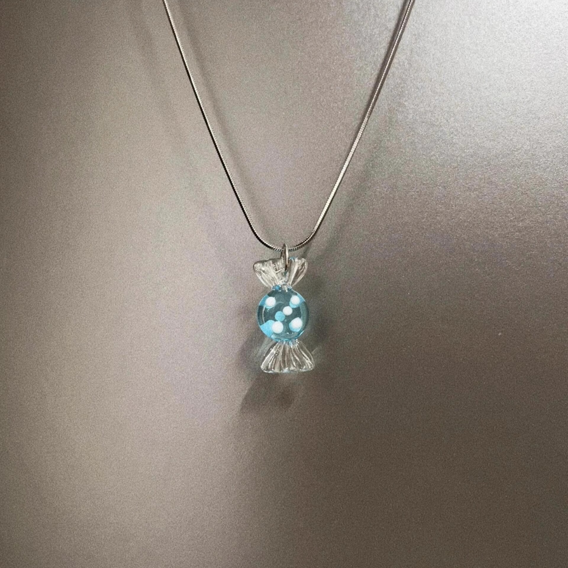 Vintage古着 Wave glazed candy项链