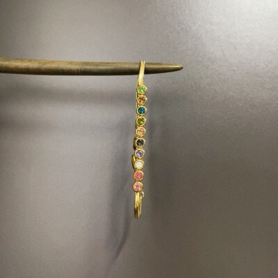 Vintage古着 Rainbow broken diamond手链
