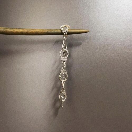 Vintage古着 Silver handcuffs手链
