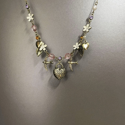 Vintage古着 Konoha flying bird项链