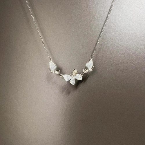 Vintage古着 Ice butterfly项链