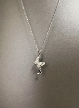 Vintage古着 Twin butterflies项链