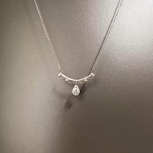 Vintage古着 Lace water drops项链