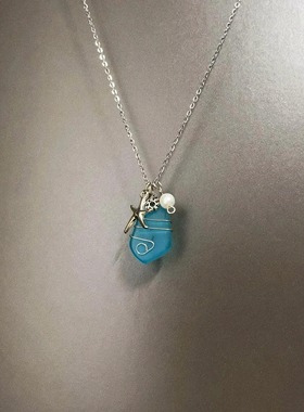 手工 The smell of the ocean项链