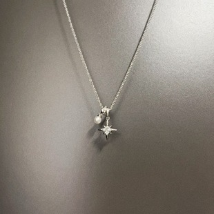 Vintage古着 Pearl项链 Octagram