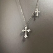 Twin Vintage古着 Medieval Cross项链