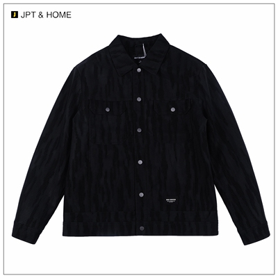 合体个性印花仿皮皮服