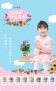 观察生长发芽盆栽小学生幼儿园植物diy种植花农自种迷你创意儿童