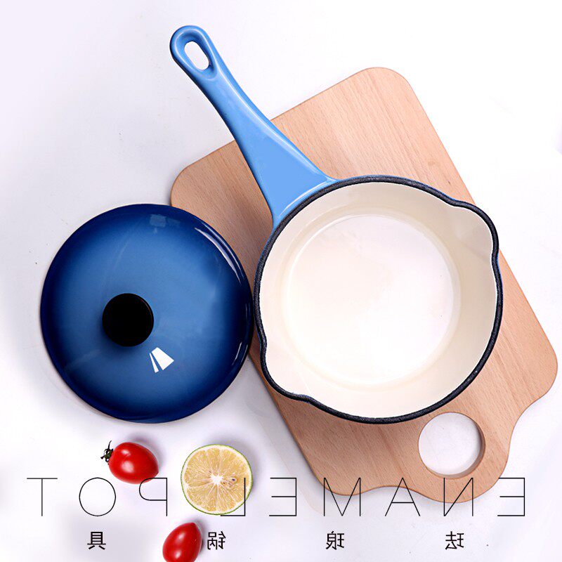Bought in Japan LY Germany Imported Milk pot Enamel ceramics Soup pot baby The milk pot non-stick cookware baby Complementary foodin the Kitchen/Cooking utensils , Cooking utensils , Cookware/Pot/Kettle , Milk pot  category - from Buy2taobao.com to provide professional Taobao agent buy service