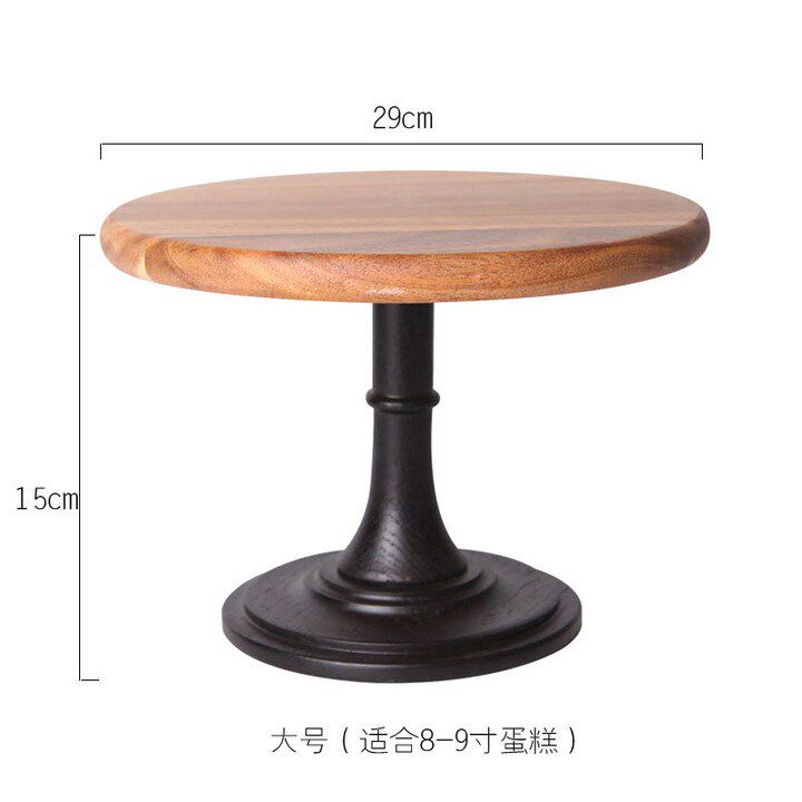 新品复古高脚蛋糕盘木质托盘婚礼聚会生日蛋糕摆台装饰布置甜品台|ruв категории посуда, посуда, фрукты бассейна/компот/корзина - от Buy2taobao.com для оказания профессиональной услуги покупки агента Taobao