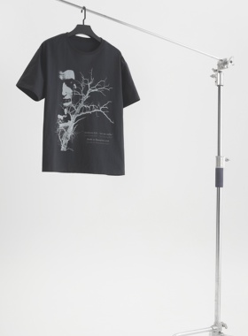 Baseplate letmesuffer康丽印花240G水洗做旧宽松廓形vintage短袖