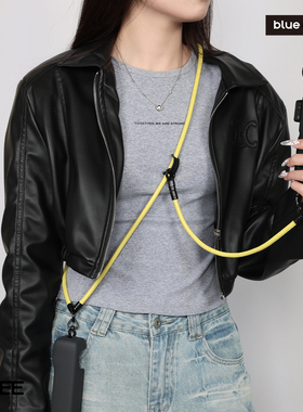 bluecorn原创便携可背斜跨运动相机挂绳配件适用于DJI大疆pocket3