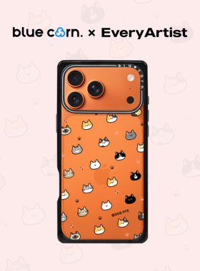 【bluecorn】蓝色苞米联名奶酪喵团喵喵适用于iPhone 17/16/15PRO/MAX magsafe镜面磁吸防摔手机壳全包保护套
