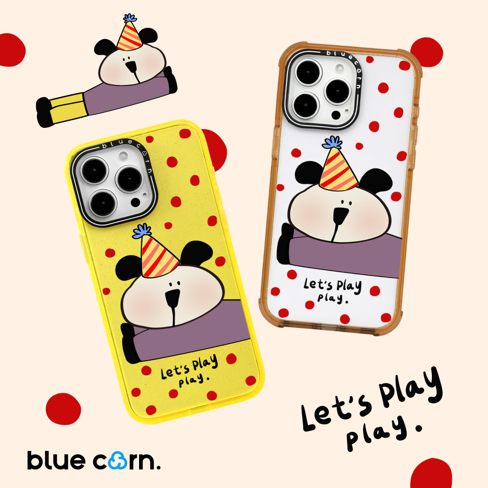 波点小熊适用于苹果手机壳