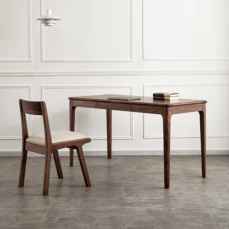 北欧简约乌金木家具实木书桌椅子全实木学习桌小户型电脑桌写字桌|ruв категории жилой мебели, Таблица класса, стол - от Buy2taobao.com для оказания профессиональной услуги покупки агента Taobao