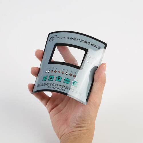 MT加急打样做PVC面贴按键薄膜开关PET机器设备面膜PUC控制面板标