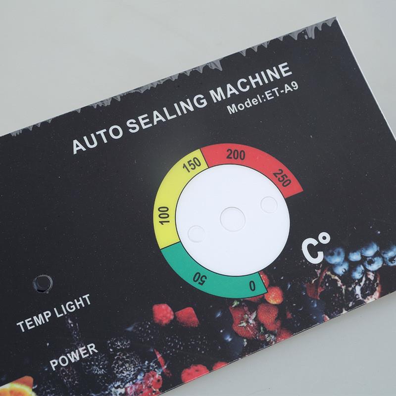 工厂打样批量厨房pvc面板薄膜p按键机器仪表控制亚克力面板面贴PV