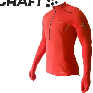 春秋夸夫特CRAFT弹力运动防风速干保暖长袖越野跑滑雪训练1901316