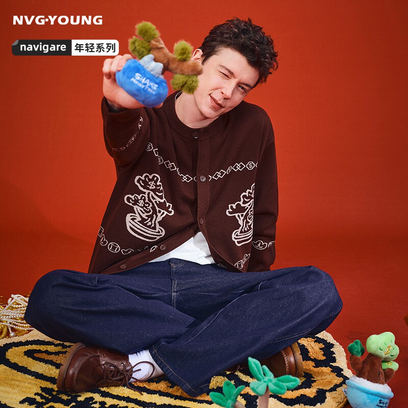 [POPSUNDAY摇钱树系列]Navigare小帆船羊毛针织毛