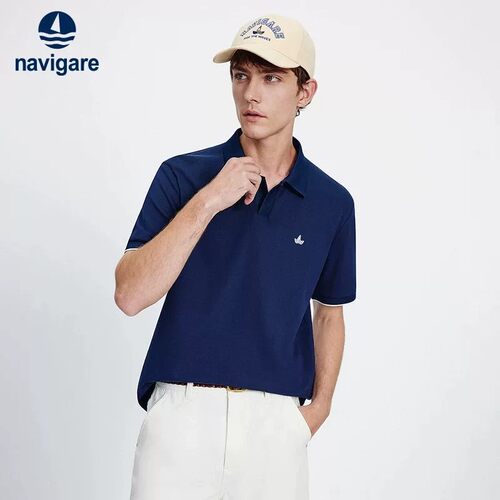 Navigare防蚊休闲短袖POLO衫