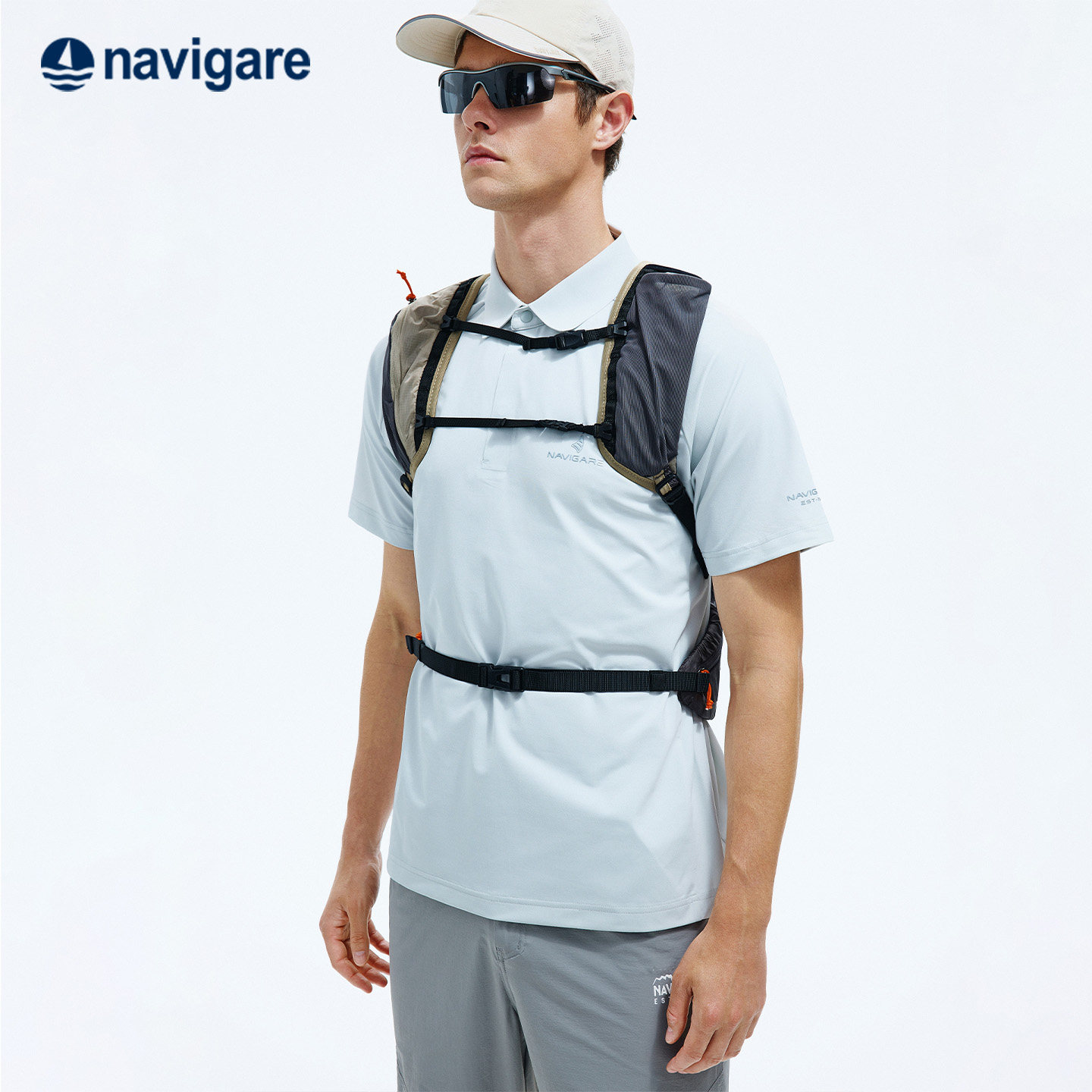 [防晒]Navigare意大利小帆船休闲短袖POLO衫男2026