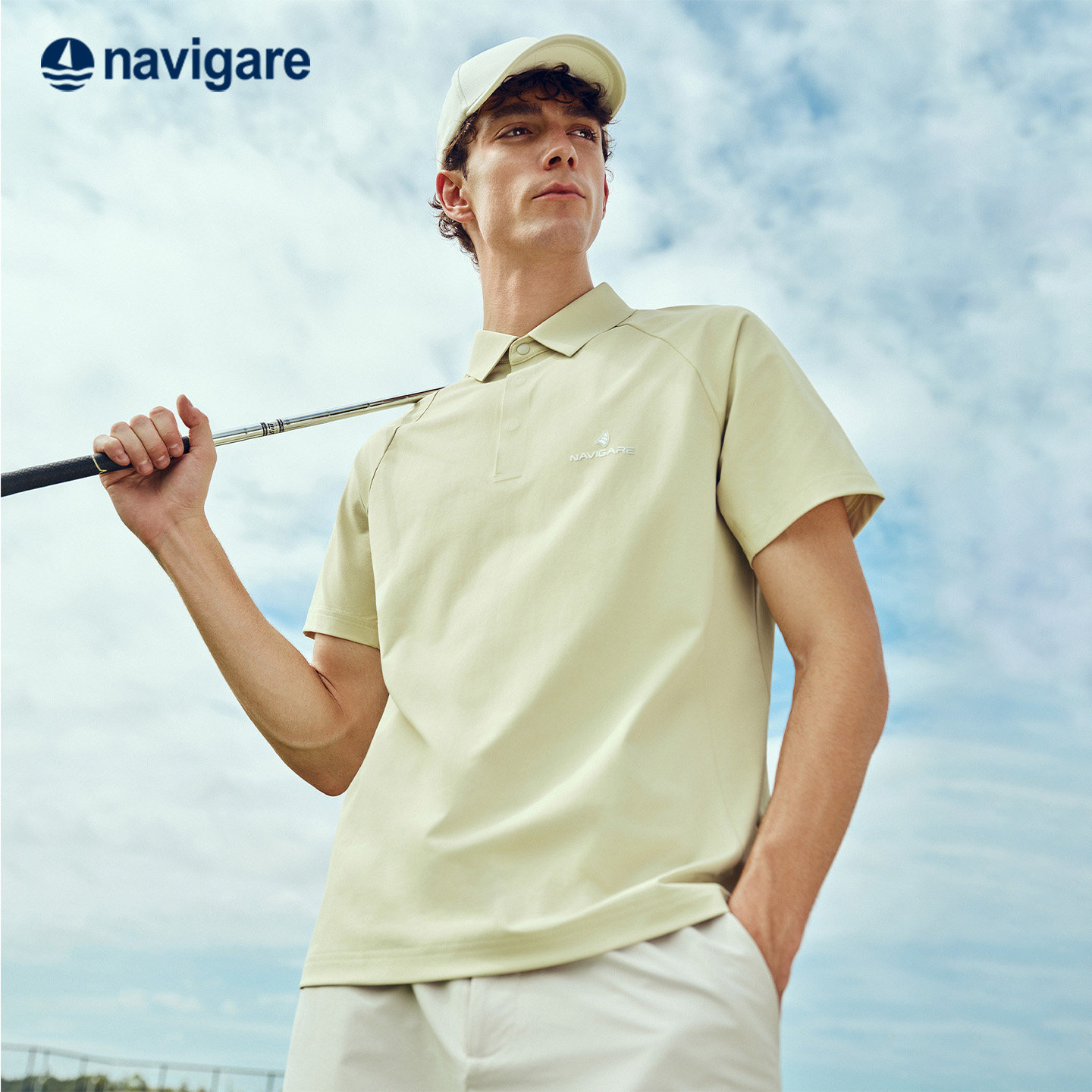 [速干]Navigare意大利小帆船短袖POLO衫男2026夏季