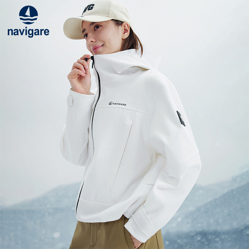 Navigare短款三防连帽外套