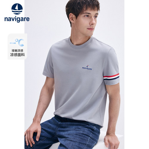 Navigare意大利小帆船短袖T恤