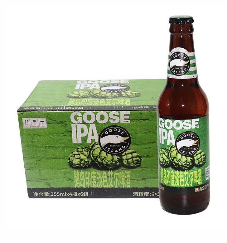 鹅岛ipa印度淡色艾尔啤酒精酿355ml整箱装24小玻璃瓶 现货 新日期