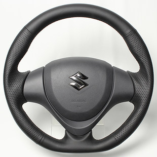 日本代购原装REAL新款吉姆尼jb43方向盘自然皮革黑色汽车改装配件