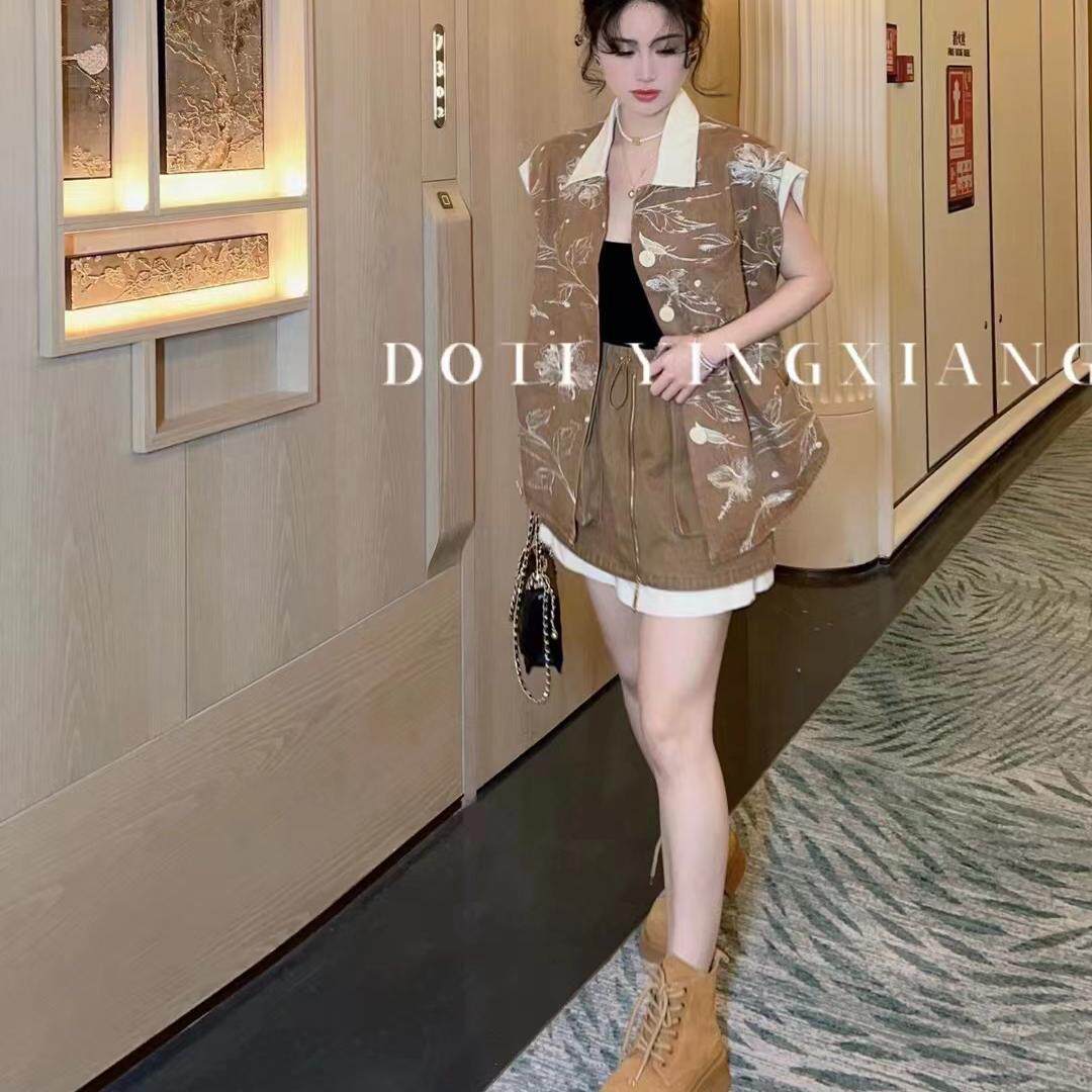 假两件套装DT.Dang百搭显瘦秋