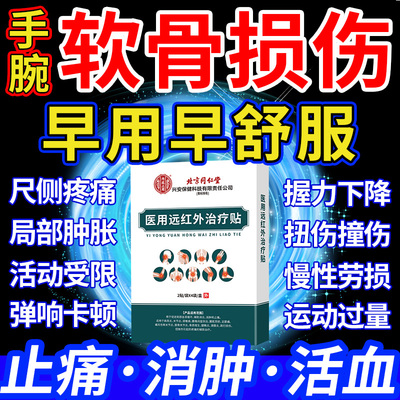 【手腕关节止痛贴】手腕软骨损失