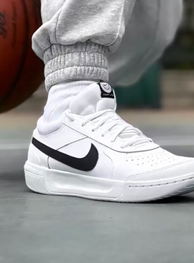 Nike Court Lite 3 Zoom 正品耐克 减震透气舒适百搭 低帮网球鞋
