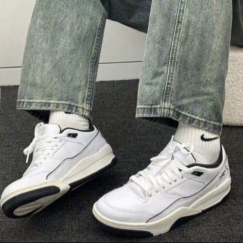 Jordan Flight Court 耐克福来鞋复古休闲低帮篮球鞋 HF3255-100