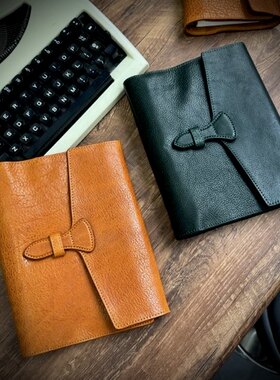 本儿哥的文具店 活页本牛皮手账本 A5 A6