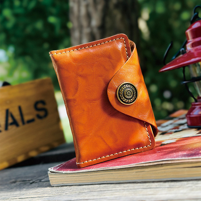 【10.5*7】本儿哥的皮具店 r手工新款真皮自制卡包头层牛皮零钱包