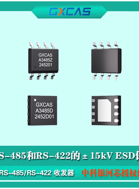 RS-485/422收发器芯片GXA3485替代MAX3485 12Mbps低功耗