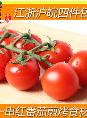 新鲜樱桃串收番茄1000g小番茄圣女果 Tomatoes江浙沪皖包邮蔬菜