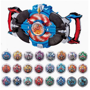 罗布变身器光轮头标水晶收纳盒盘罗索布鲁澳特男孩玩具套装