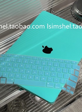 SHELL丨适用于Macbook保护壳笔记本16新款外壳蒂芙尼蓝磨砂macbookair M213.3Pro13M3英寸软套16/15寸Max防摔