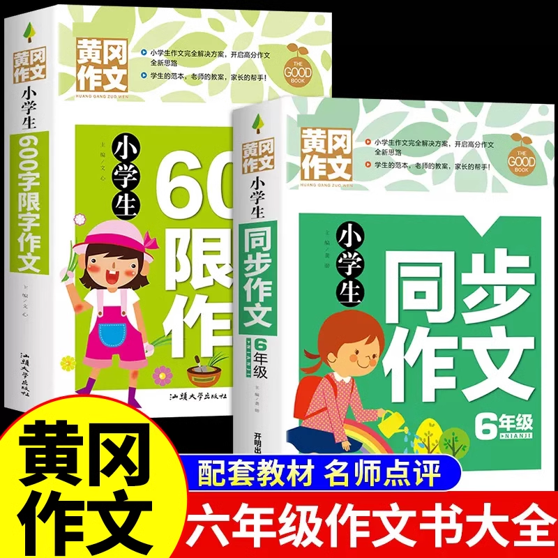 小学生六年级同步作文书大全
