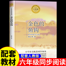 金色的鱼钩 杨旭著 六年级上册必读正版的课外书推荐适合小学生看的儿童读物小学阅读课外书籍畅销书排行榜文学经典下册老师