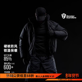 Monster Guardians短款 羽绒服teflon三防机能保暖面包服外套男