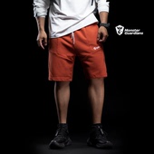 男宽松拼接印花休闲跑步五分短裤 运动短裤 Guardians Monster