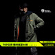 冬训大衣 守护者之盾系列男军绿连帽棉服长款 Monster Guardians