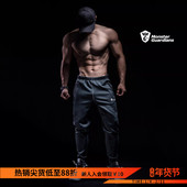 运动束脚健身跑步裤 Monster 拼接长裤 秋季 Guardians 男子休闲修身