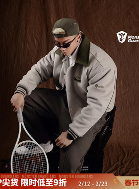 Monster Guardians勇者无畏系列男秋冬聚热锁温短款网球宽松外套